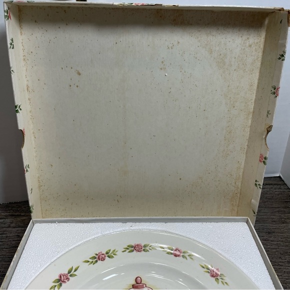 Ding Dong Avon Calling 2nd anniversary vintage plate. In box. Plate excellent. - Picture 8 of 8